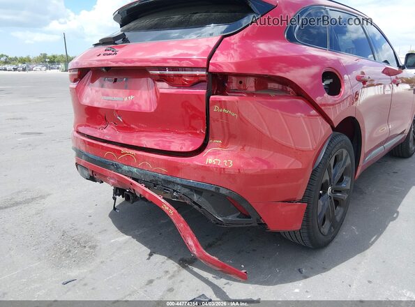 SADCT2EX3RA723360 2024 JAGUAR F-PACE Red Widok z przodu
