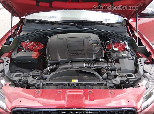 SADCT2EX3RA723360 2024 JAGUAR F-PACE Red Widok z tyłu