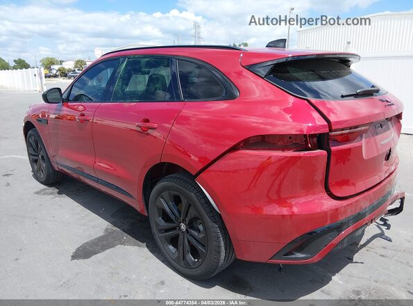 SADCT2EX3RA723360 2024 JAGUAR F-PACE Red Tył lewy
