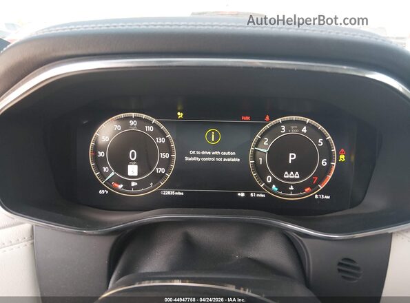 SADCT2EX5RA731248 2024 JAGUAR F-PACE White უკანა სავარძლების ხედი