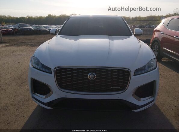 SADCT2EX5RA731248 2024 JAGUAR F-PACE White ხელსაწყოთა პანელის ხედი