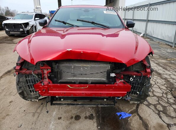 SADCT2EX9RA737392 2024 JAGUAR F-PACE Maroon Widok z przodu