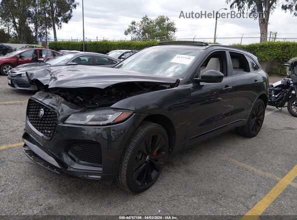 SADCT2FU3RA720835 2024 JAGUAR F-PACE Gray Przód lewy