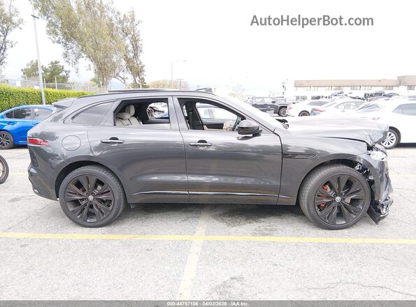 SADCT2FU3RA720835 2024 JAGUAR F-PACE Gray Widok wnętrza z tyłu