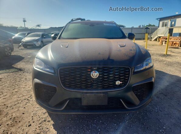 SADCZ2EE0NA696240 2022 JAGUAR F-PACE Green Вид спереду