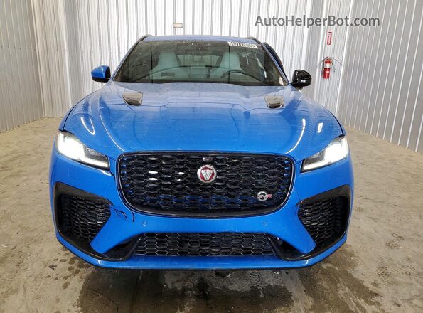 SADCZ2EE3PA704785 2023 JAGUAR F-PACE Blue Vista frontal