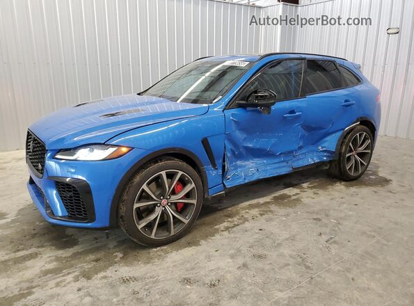 SADCZ2EE3PA704785 2023 JAGUAR F-PACE Blue Vista interior de 360 grados