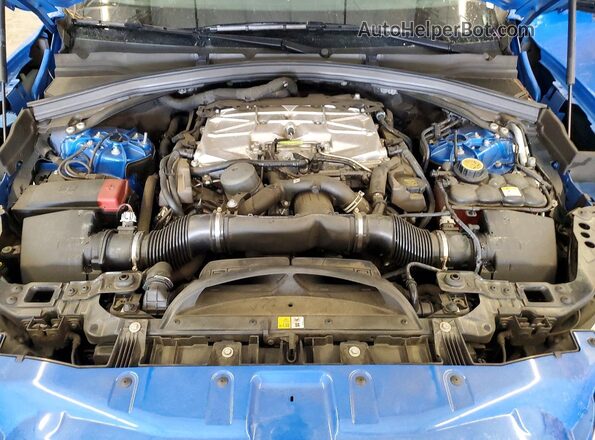 SADCZ2EE3PA704785 2023 JAGUAR F-PACE Blue Vista del compartimento del motor