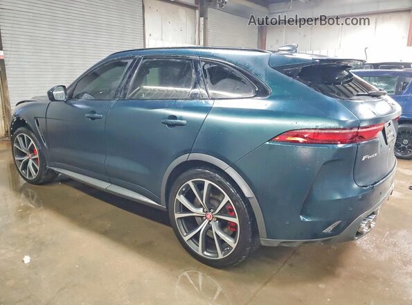 SADCZ2EEXMA671912 2021 JAGUAR F-PACE Green Задня ліва чверть
