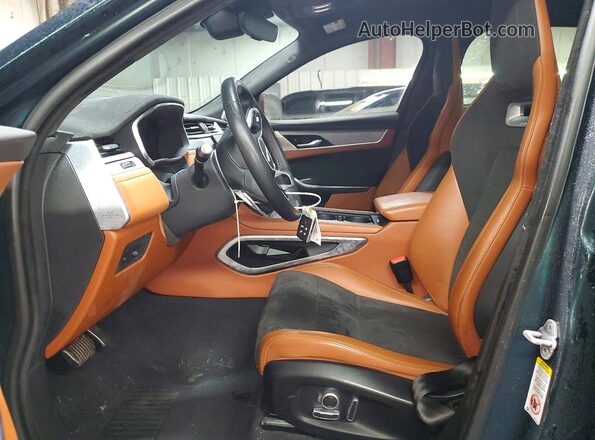 SADCZ2EEXMA671912 2021 JAGUAR F-PACE Green Вид салону спереду