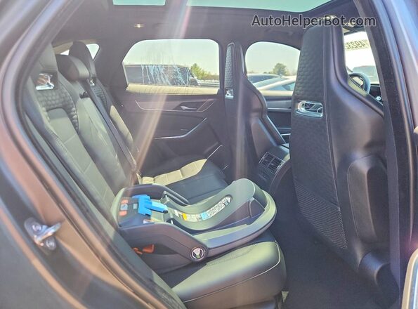 SADCZ2EEXNA692955 2022 JAGUAR F-PACE Gray Rear seats view