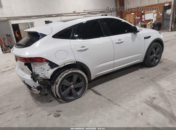SADF12FX8L1Z79356 2020 JAGUAR E-PACE Белый Задняя правая четверть