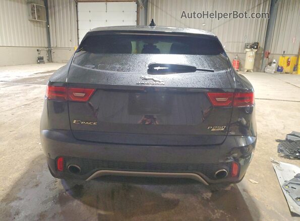 SADFJ2FX3J1Z06571 2018 JAGUAR E-PACE Черный Вид сзади