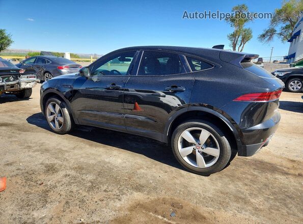 SADFJ2FX3J1Z31440 2018 JAGUAR E-PACE Black უკანა მარცხენა