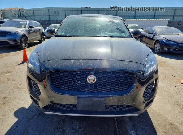 SADFJ2FX3J1Z31440 2018 JAGUAR E-PACE Black წინა ხედი