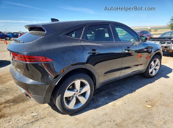 SADFJ2FX3J1Z31440 2018 JAGUAR E-PACE Black უკანა მარჯვენა