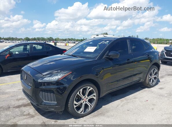 SADFL2FX5J1Z01544 2018 JAGUAR E-PACE Черный 