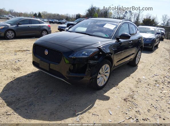 SADFP2FX1L1010190 2020 JAGUAR E-PACE Черный Передняя левая четверть