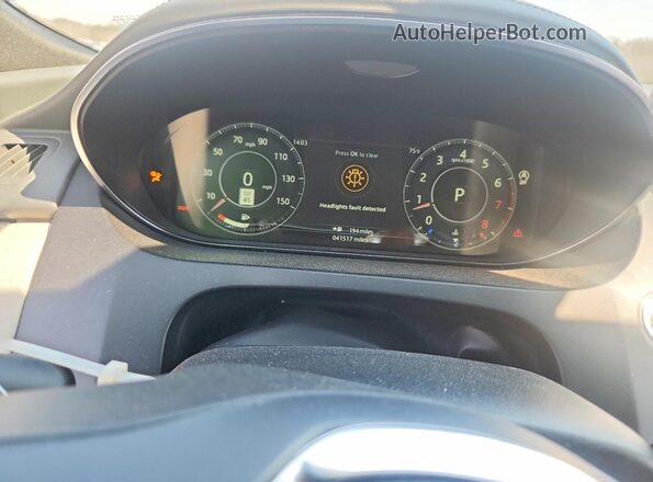 SADFP2FX2L1Z88813 2020 JAGUAR E-PACE White Widok zestawu wskaźników