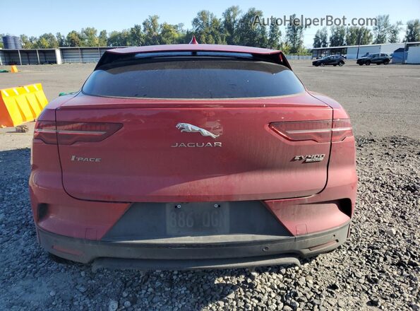 SADHD2S10K1F73767 2019 JAGUAR I-PACE Red Հետևի տեսք