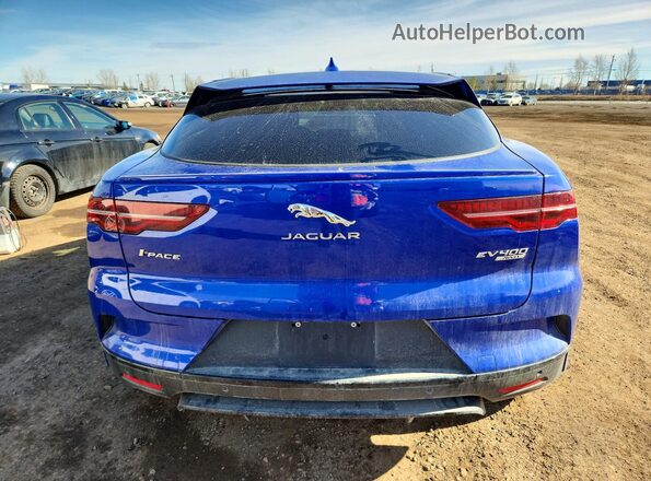 SADHD2S14L1F82862 2020 JAGUAR I-PACE Blue Հետևի տեսք