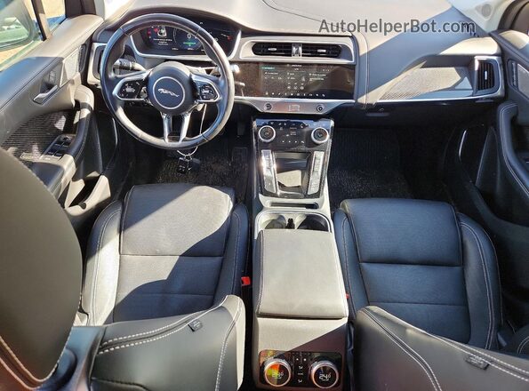 SADHD2S14L1F82862 2020 JAGUAR I-PACE Blue Առջևի վահանակի տեսք