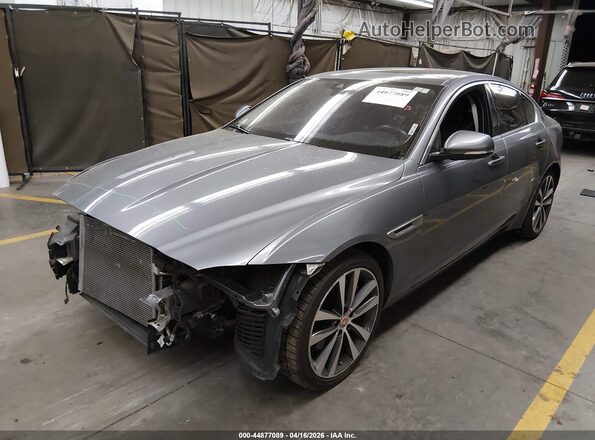 SAJAE4FX5LCP56591 2020 JAGUAR XF Gray Передня ліва чверть