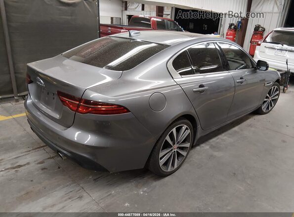 SAJAE4FX5LCP56591 2020 JAGUAR XF Gray Задня права чверть