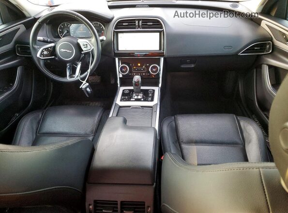SAJAE4FX8LCP58075 2020 JAGUAR XF White Вид панелі приладів