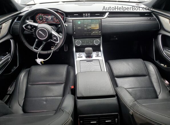 SAJB64FX5RCY94318 2024 JAGUAR XF Black Вид панелі приладів