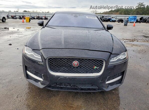 SAJBF4BV3GCY03015 2016 JAGUAR XF Black Դիմացի տեսք