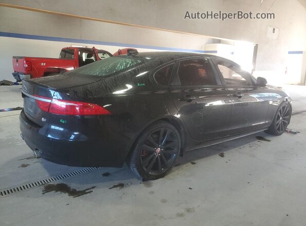SAJBG4BV0GCY00909 2016 JAGUAR XF Black Rear right