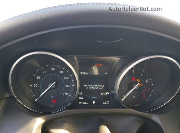 SAJBJ4BV5HCY37389 2017 JAGUAR XF Серебряный Вид щитка приборов