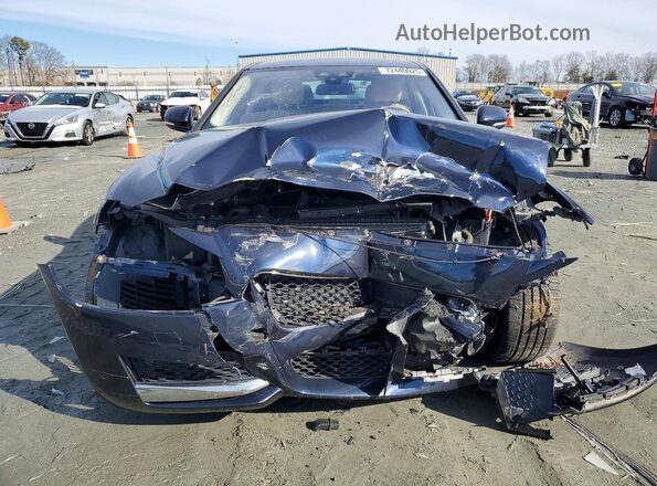 SAJBJ4BV7GCY17546 2016 JAGUAR XF Blue Widok z przodu