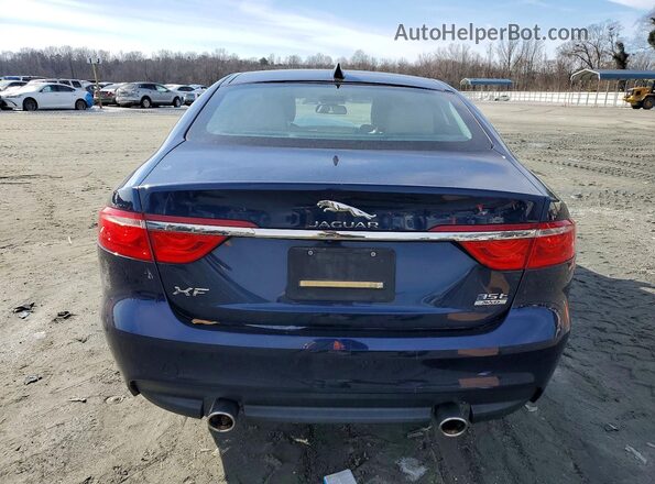 SAJBJ4BV7GCY17546 2016 JAGUAR XF Blue Widok z tyłu
