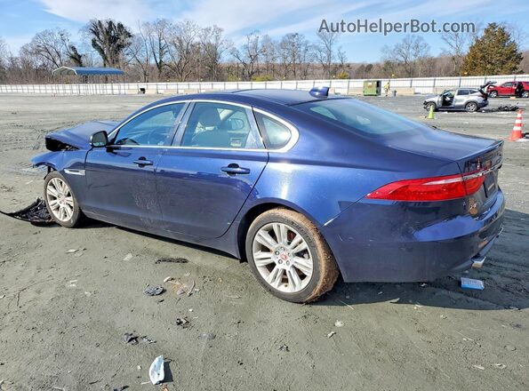 SAJBJ4BV7GCY17546 2016 JAGUAR XF Blue Tył lewy