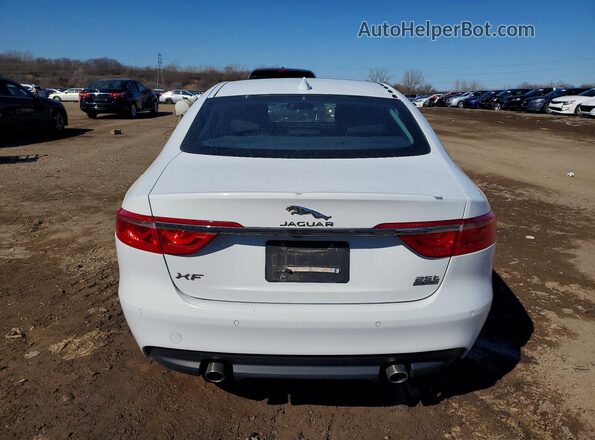 SAJBJ4FX5JCY59524 2018 JAGUAR XF White Вид ззаду