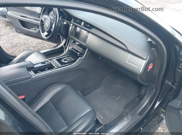 SAJBK4BV8GCY21876 2016 JAGUAR XF Black Սալոնի դիմացի տեսք