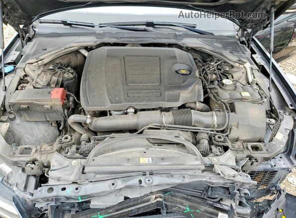 SAJBK4FX3LCY84972 2020 JAGUAR XF Черный Вид задней части салона