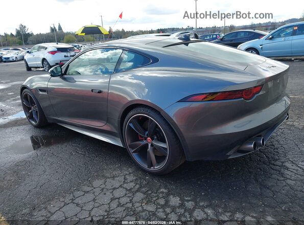 SAJD51EEXJCK51476 2018 JAGUAR F-TYPE Gray Հետևի ձախ