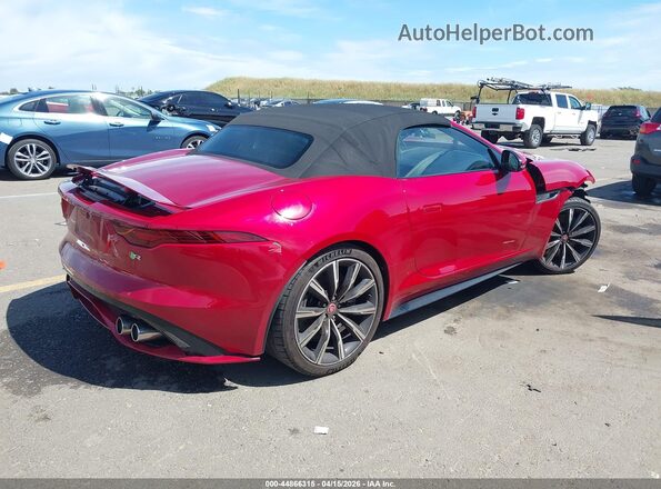 SAJD55FE4MCK69661 2021 JAGUAR F-TYPE Red Задня права чверть