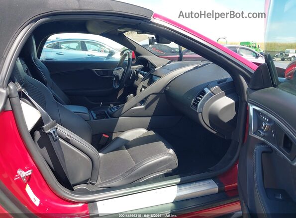 SAJD55FE4MCK69661 2021 JAGUAR F-TYPE Red Вид салону спереду