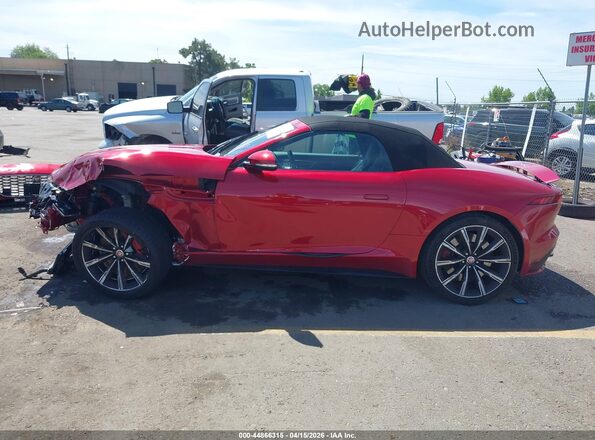 SAJD55FE4MCK69661 2021 JAGUAR F-TYPE Red 