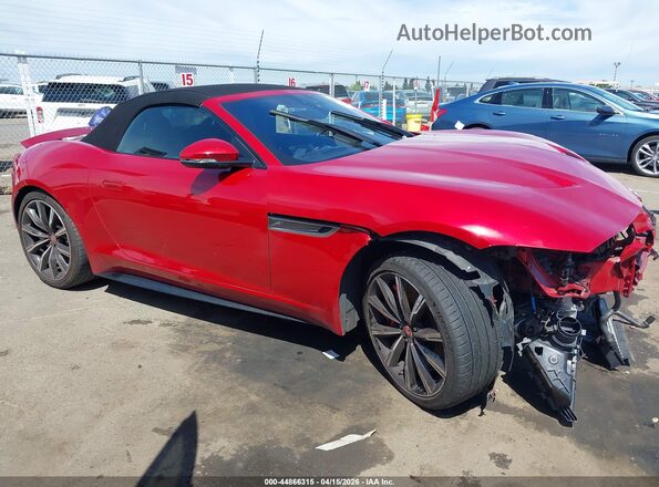 SAJD55FE4MCK69661 2021 JAGUAR F-TYPE Red Панорамний вид салону 360°