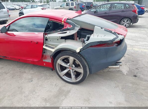 SAJDD1EE5PCK81125 2023 JAGUAR F-TYPE Красный Вид спереди