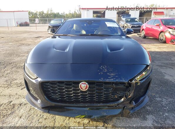 SAJDD1EE7PCK80834 2023 JAGUAR F-TYPE Dark Blue Widok zestawu wskaźników