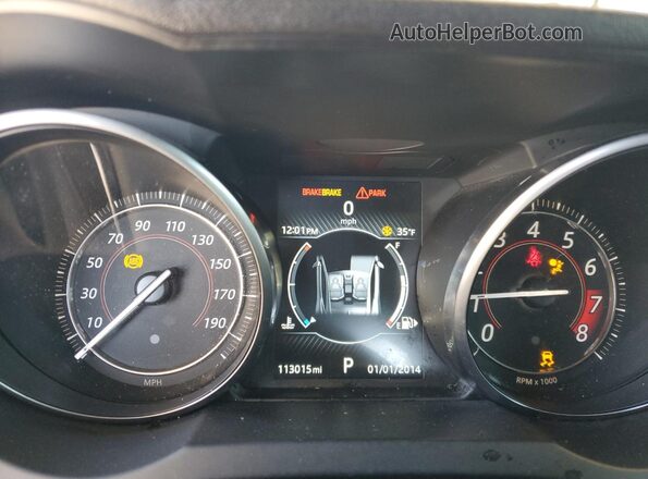 SAJDD1EV2JCK49210 2018 JAGUAR F-TYPE White Սարքավորումների վահանակի տեսք
