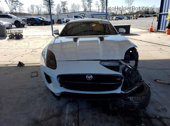 SAJDD1EV2JCK49210 2018 JAGUAR F-TYPE White Դիմացի տեսք