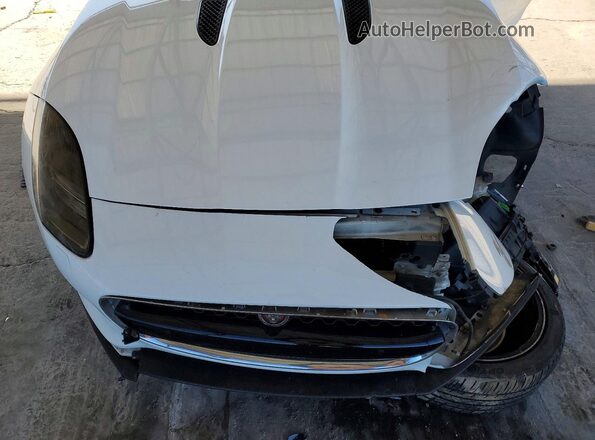 SAJDD1EV2JCK49210 2018 JAGUAR F-TYPE White Սալոնի հետևի տեսք