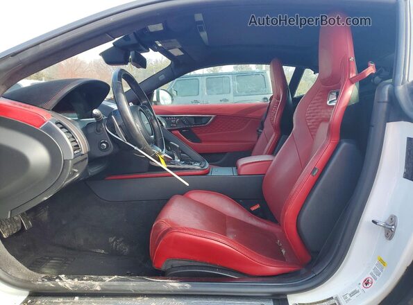 SAJDF1GX9MCK69306 2021 JAGUAR F-TYPE White Vista interior delantera